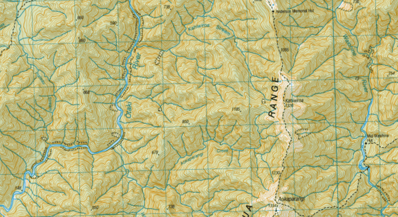 topo map