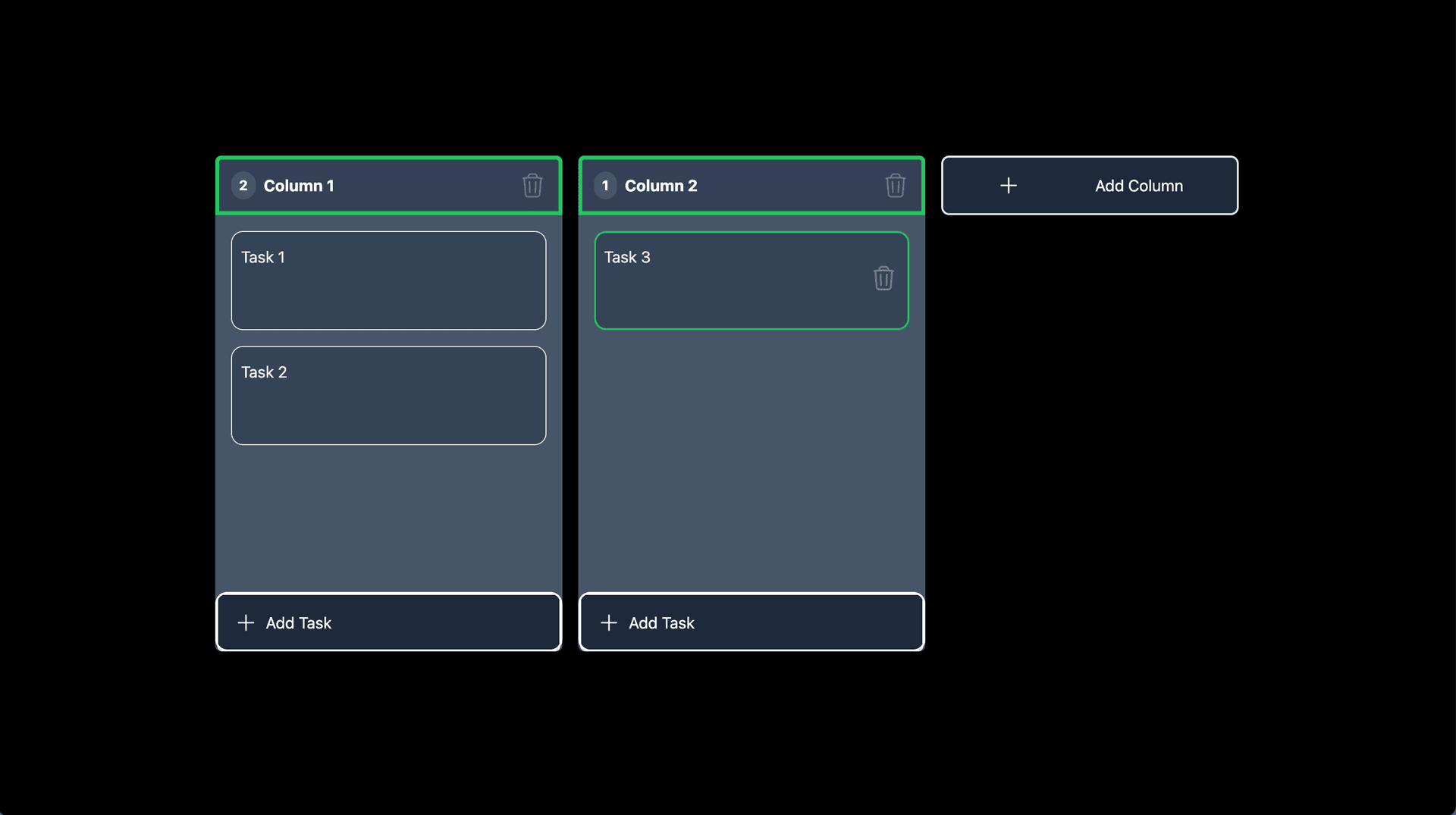 Kanban Board Project